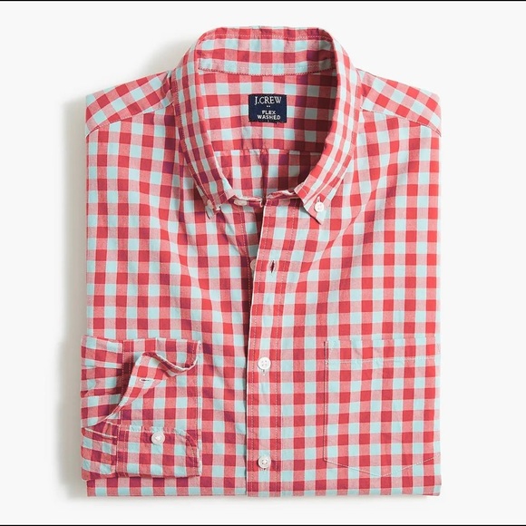 J. Crew Gingham Untucked Button Down - Picture 4 of 6